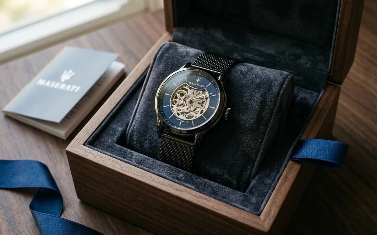 Montre Maserati Pilote Homme : Le Guide Complet du Style Aviation