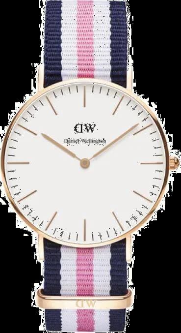 Daniel Wellington DW00100034 boîtier argenté — Montres Outlet
