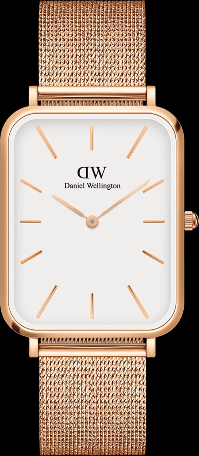Daniel Wellington DW00100465 montre avec cadran blanc et boîtier argenté — Montres Outlet