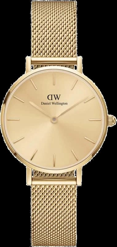 Montre Daniel Wellington DW00100475 Petite Unitone 36mm Maille Milanaise Or Jaune