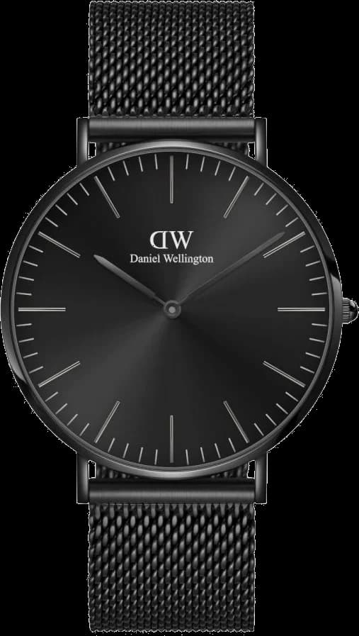 Daniel Wellington DW00100632 cadran blanc et bracelet brun — Montres Outlet