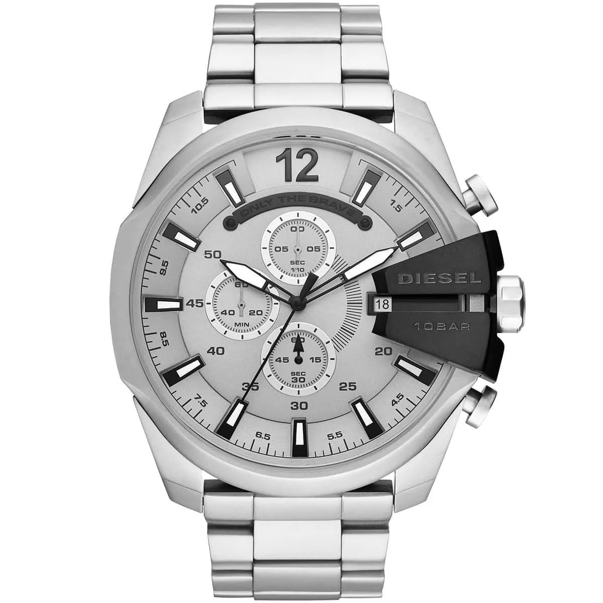 Diesel DZ4501 chronographe noir acier — Montres Outlet