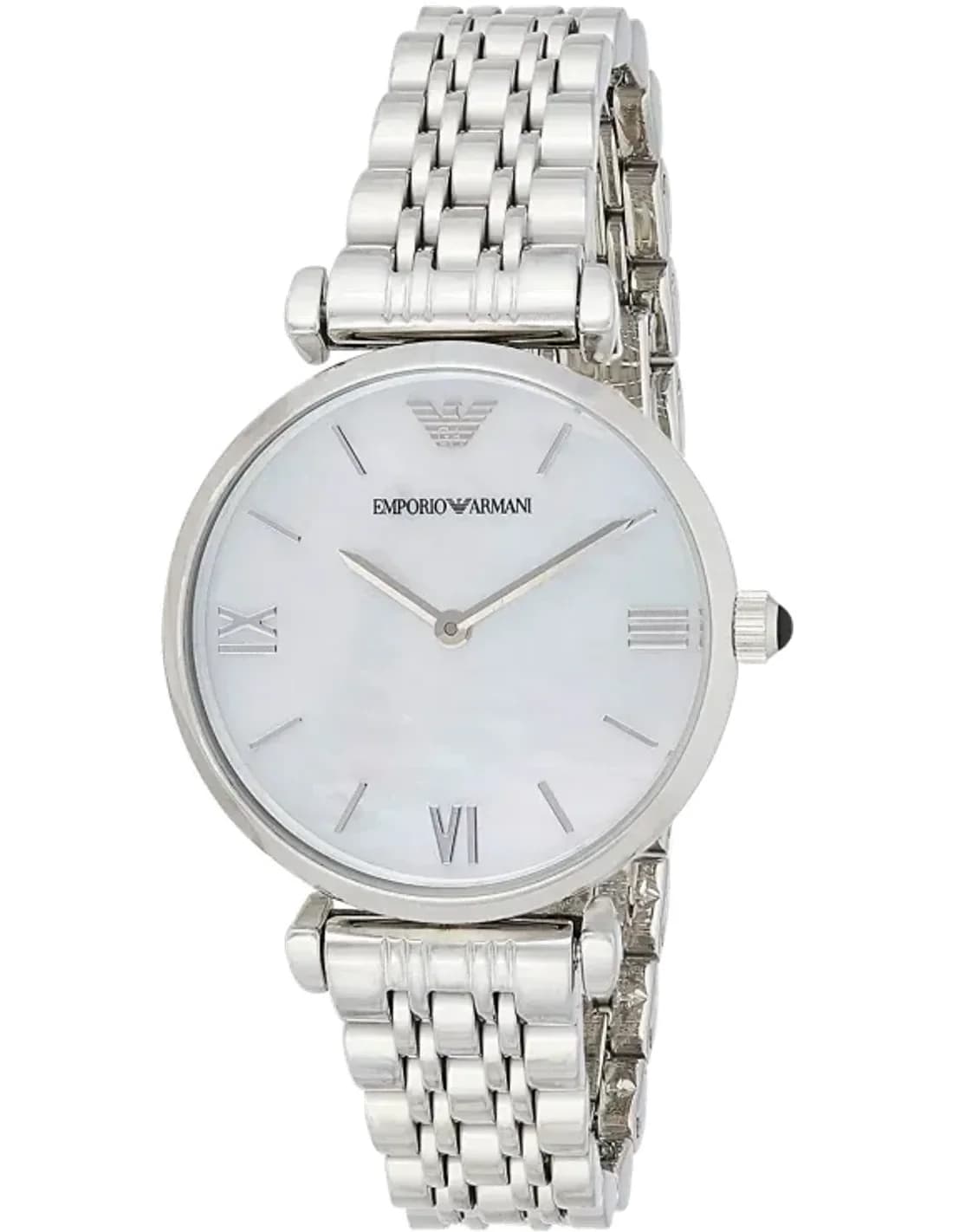 Montre Emporio Armani AR1682 en Acier avec Cadran Nacre