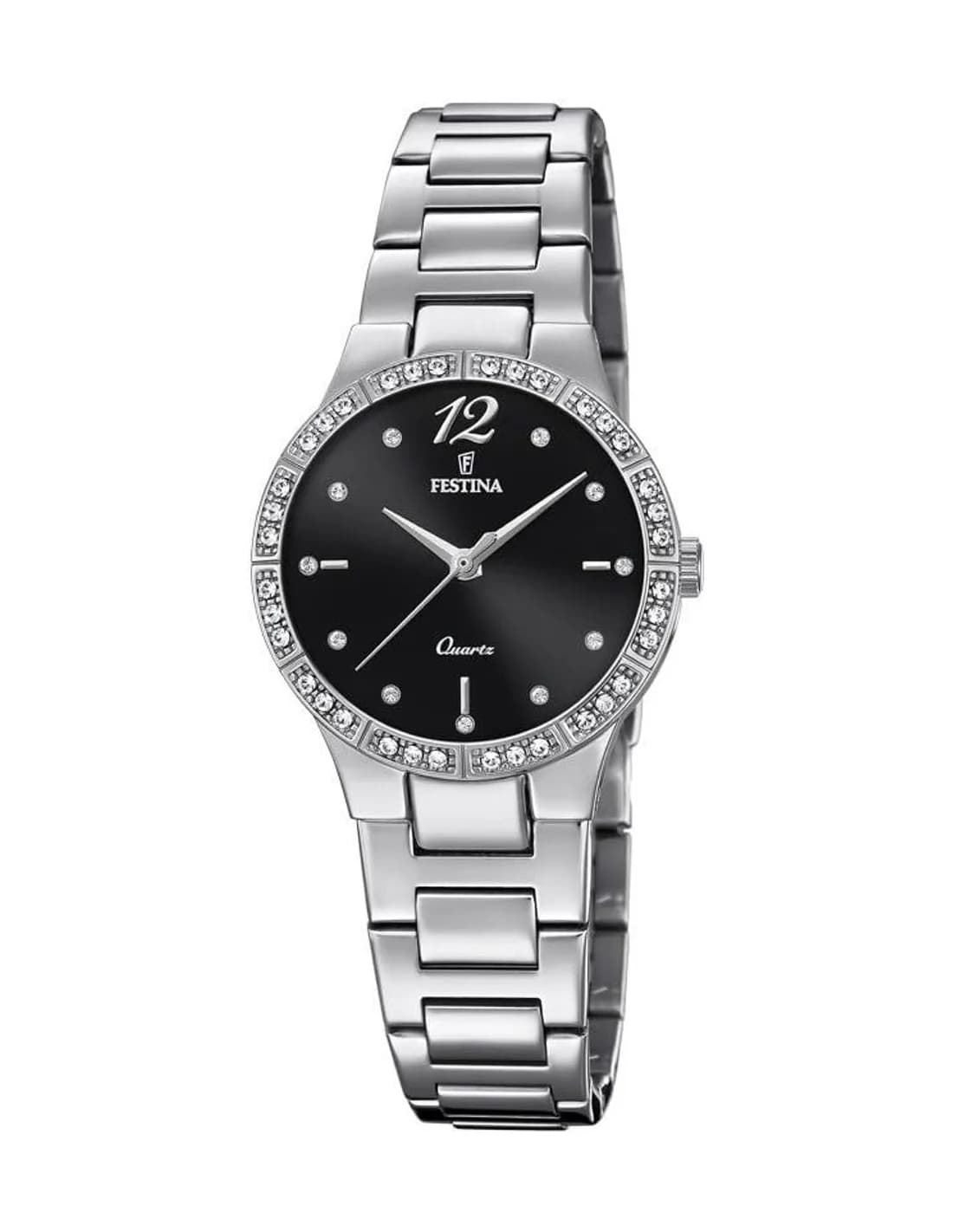 Montre Femme Festina F20240/2 Argentée à Maillons