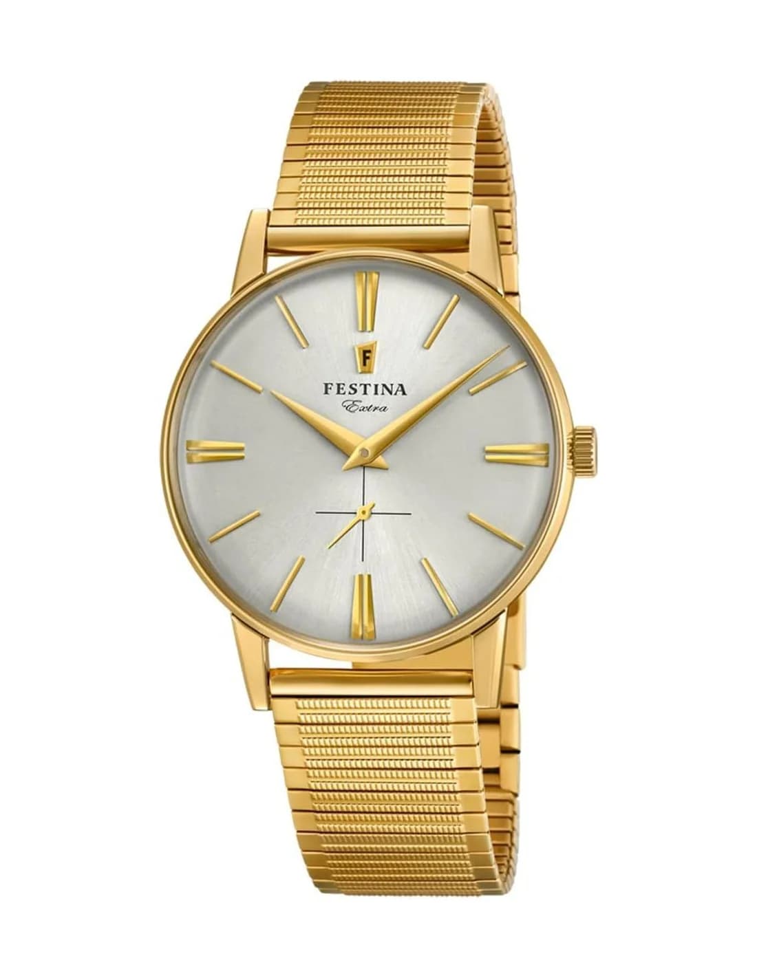 Montre Festina F20251/1 Acier Doré Maille Milanaise