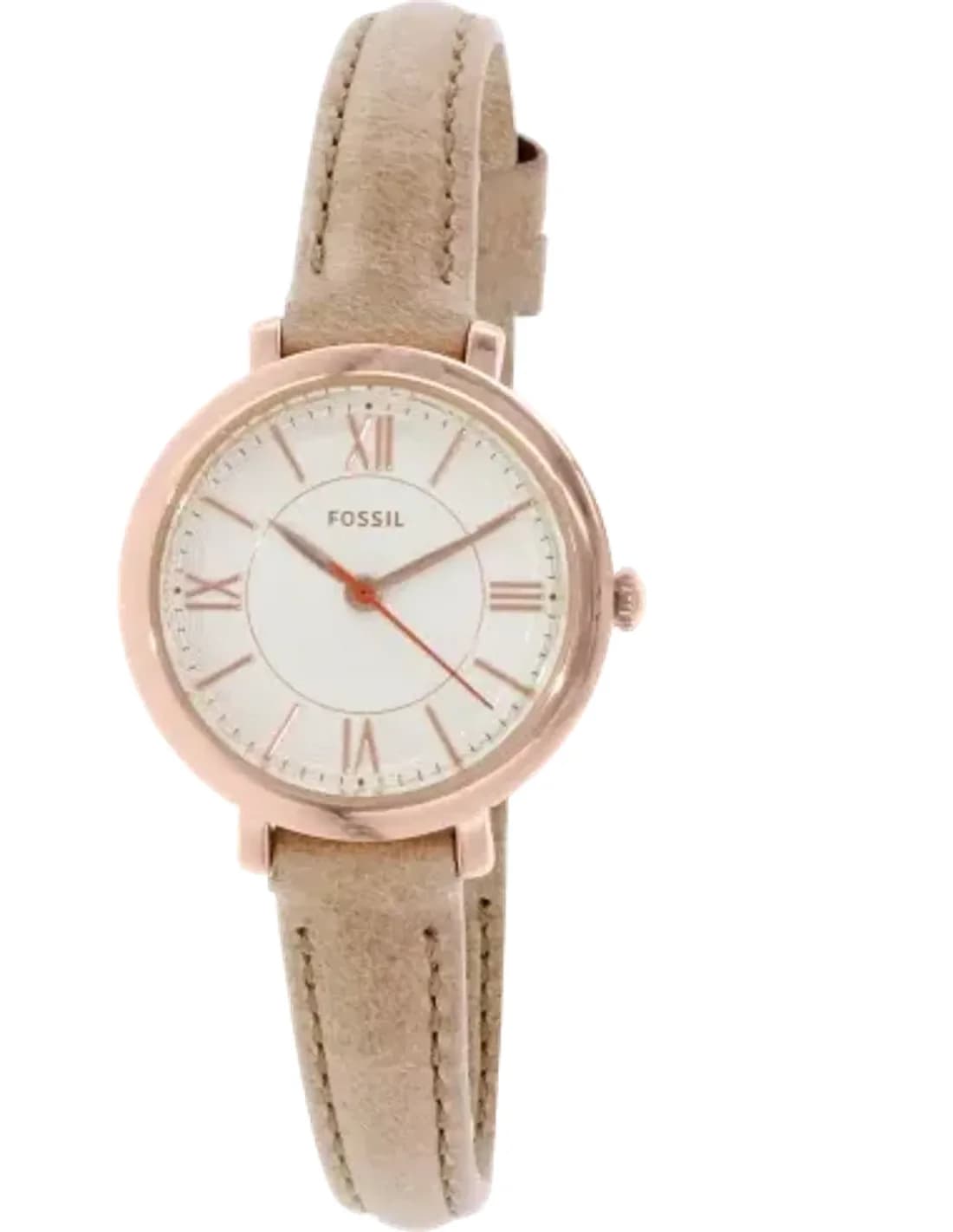 Montre Fossil ES3802 Jacqueline avec Bracelet en Cuir Beige