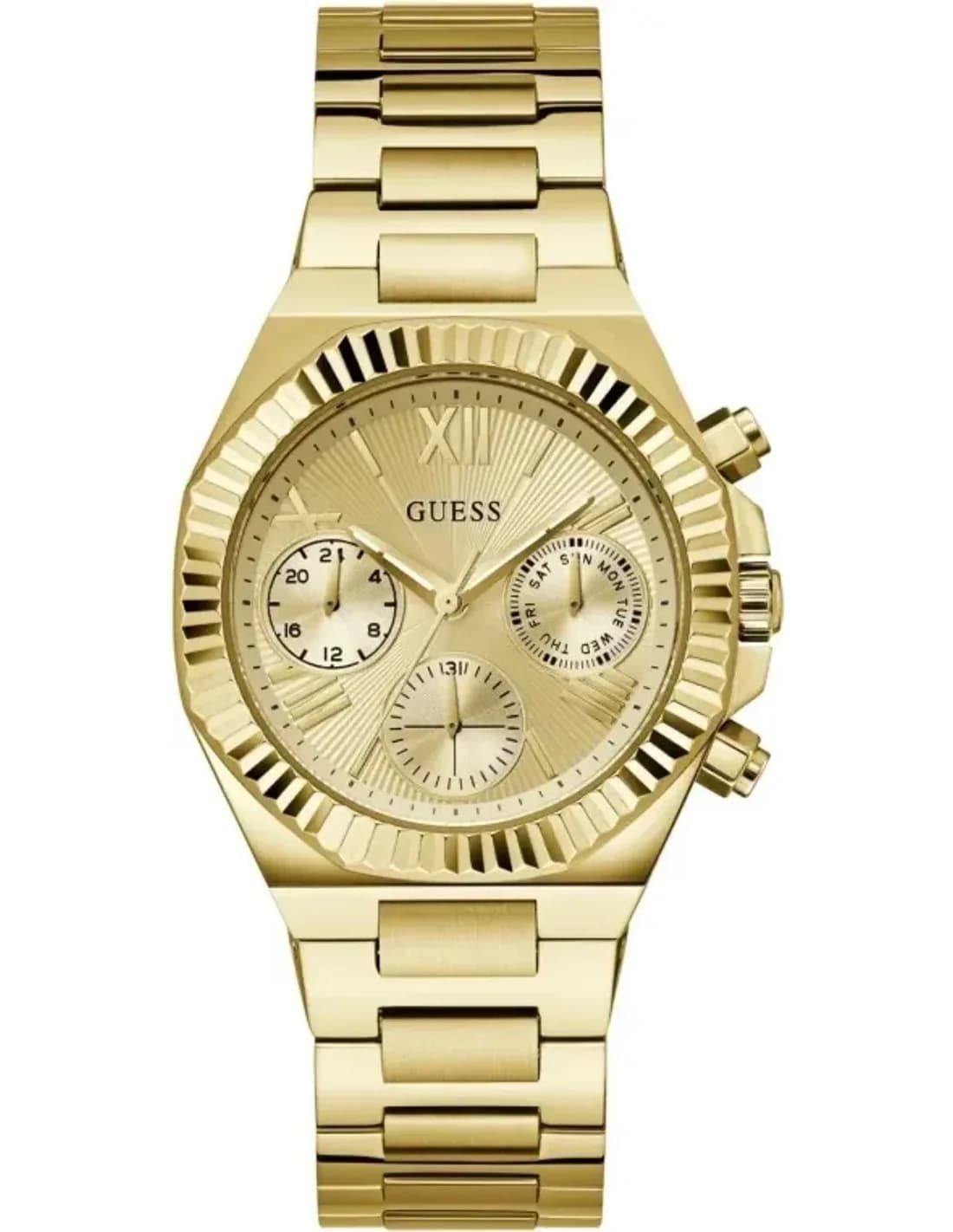 Montre Femme Guess Equality GW0769L2 Acier Doré Multifonctions