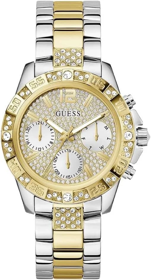 Montre Femme Guess W1156L5 Lady Frontier Acier Argenté et Cristaux