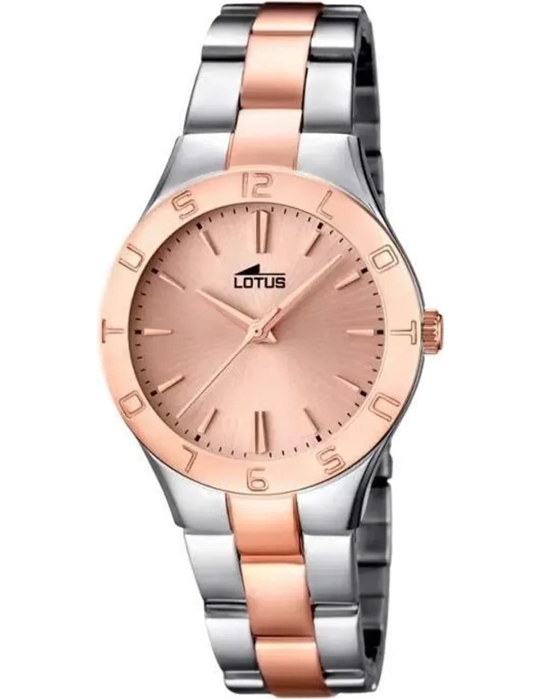 Montre Femme Lotus Trendy L15896/2 bracelet en acier bicolore