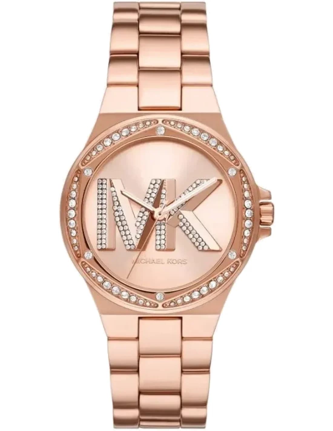 Montre Michael Kors Lennox MK1063 bracelet couleur or rose