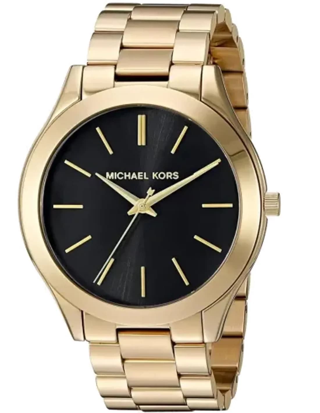Montre Femme Michael Kors MK3478 Acier Doré et Cadran Noir