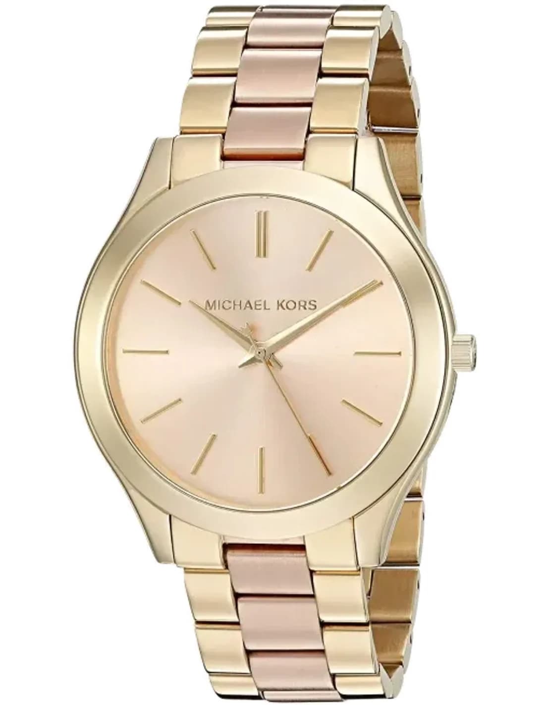 Montre Michael Kors Runway MK3493 Bracelet acétate et acier or rose