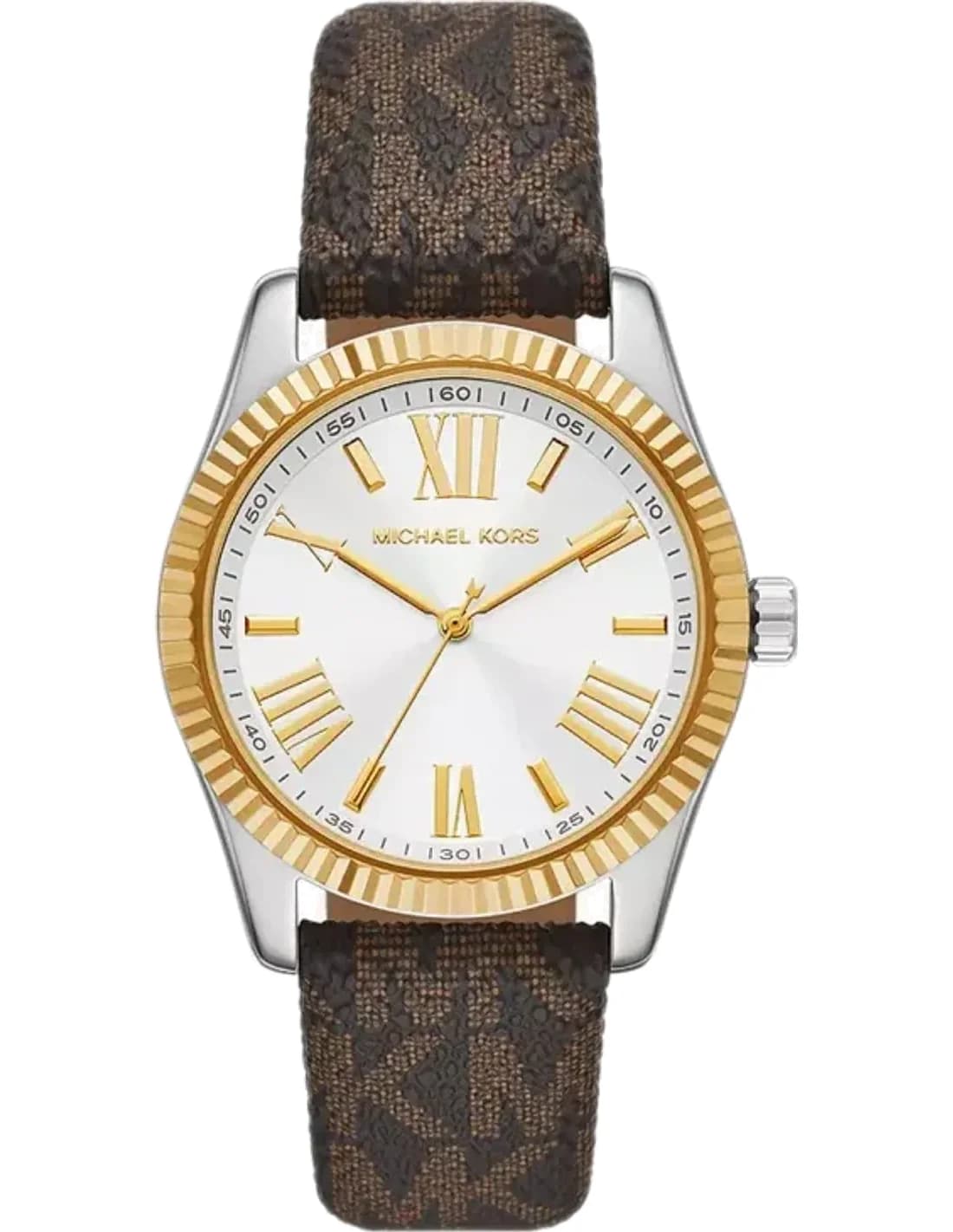 Montre Michael Kors MK4745 Lexington en Acier Bicolore et Cadran Nacré