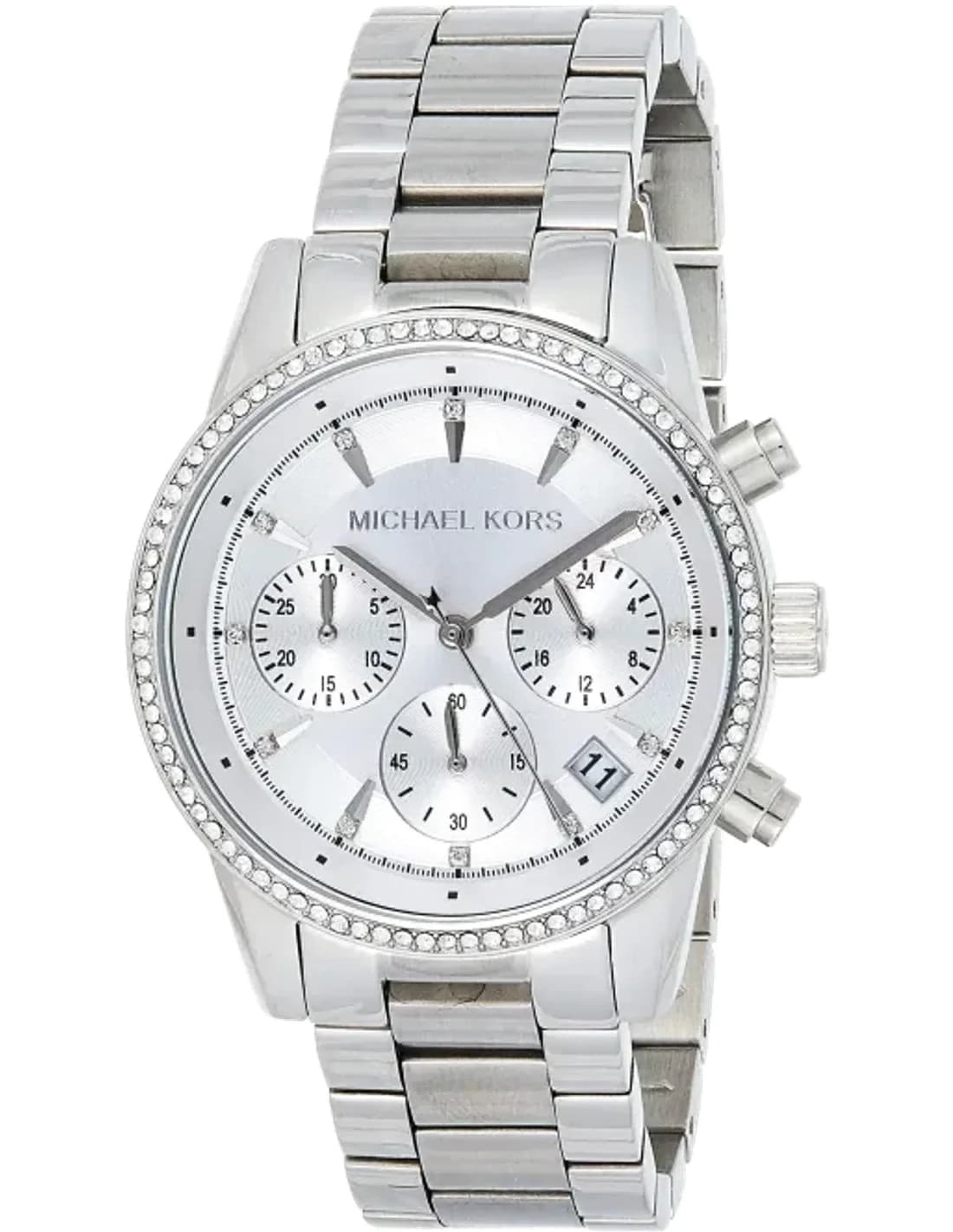 Montre Femme Michael Kors MK6428 Ritz Argentée à Maillons