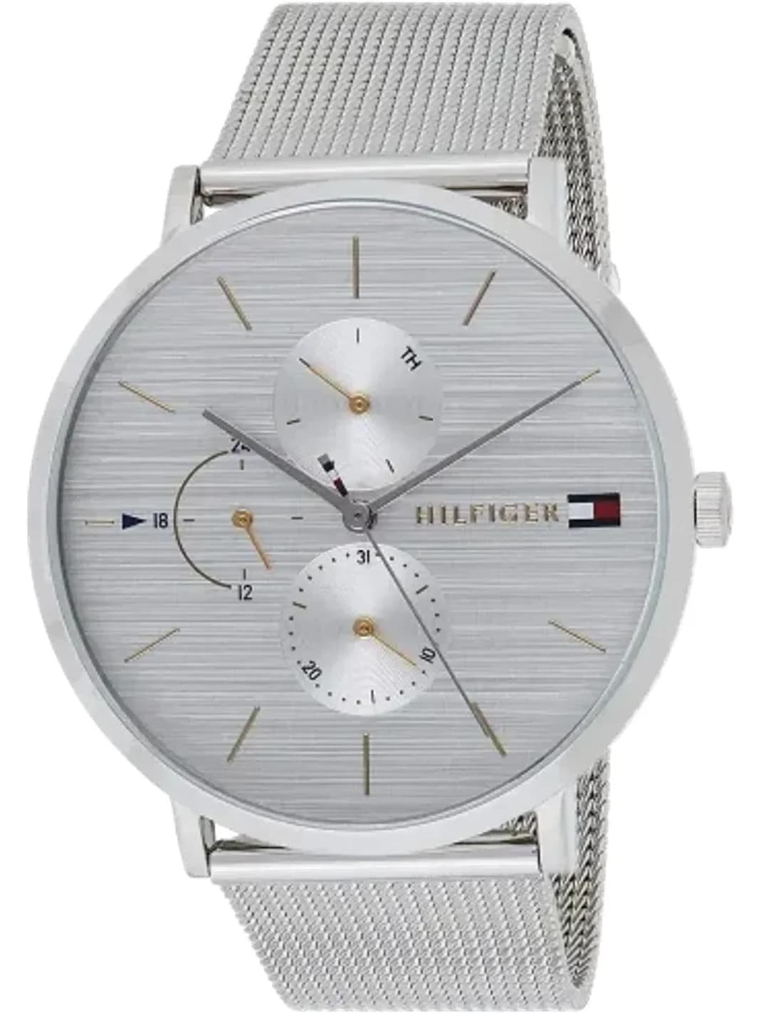 Montre Femme Tommy Hilfiger 1781942 en acier avec bracelet maille milanaise