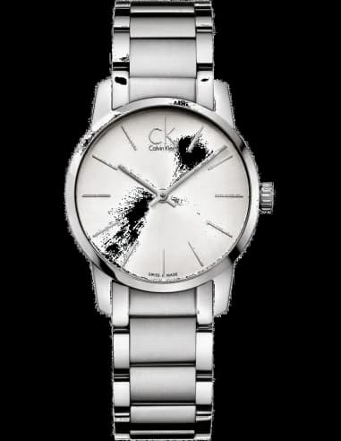 Montre Calvin Klein City K2G23126 Bracelet Acier Inoxydable Argenté
