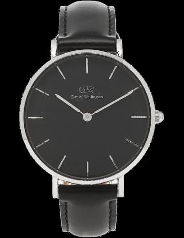 Montre Daniel Wellington DW00100180 Petite Sheffield Cuir Noir 32mm