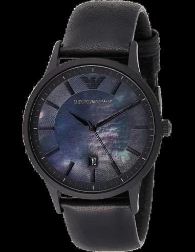 Montre Homme Emporio Armani AR11276 Cadran Nacre et Bracelet Cuir