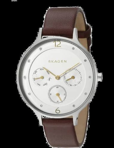 Montre Skagen SKW2394 Anita Rouge à Cadran Épuré
